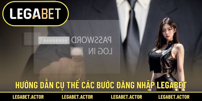 Hướng dẫn cụ thể các bước đăng nhập Legabet