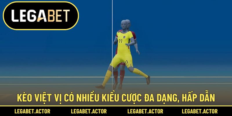 Kèo Việt Vị Là Gì? - Legabet Giải Đáp Cho Người Mới 2 Kèo việt vị có nhiều kiểu cược đa dạng, hấp dẫn